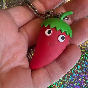 CHILI PEPPER Yummyworld Keychain!